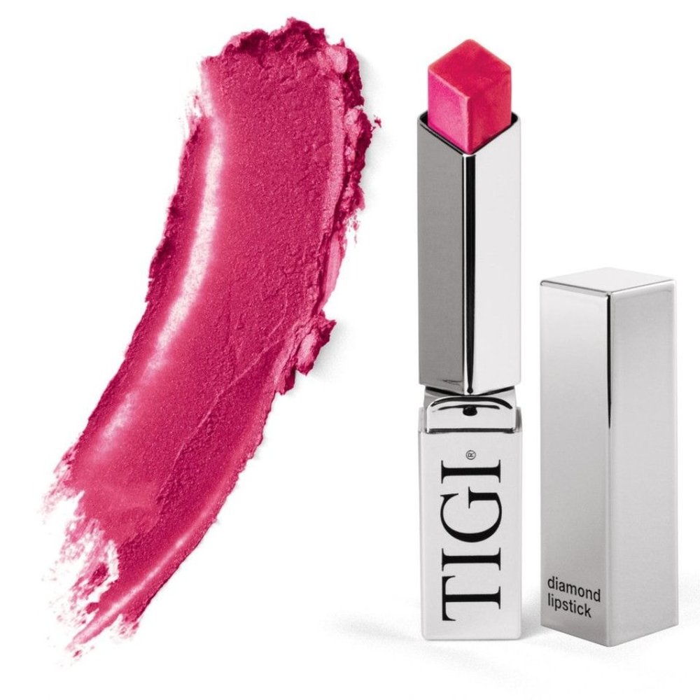 TIGI Professional Cosmetic Diamond Lipstick Shade Desired Pink Rose Hip Seed Oil